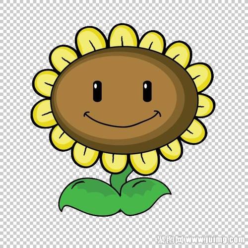 植物大战僵尸里的能量花简笔画