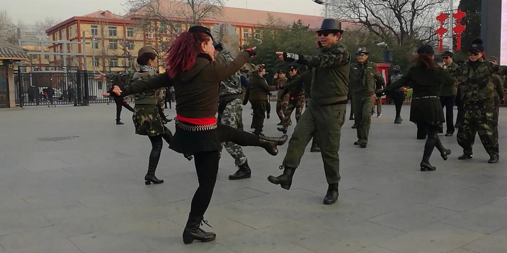 陶然亭北门水兵舞第十套