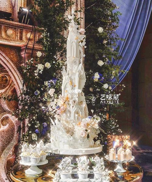 【水晶城堡】如梦如幻的水晶腐蚀城堡蛋糕_城堡_蛋糕_婚礼_钻石_婚礼