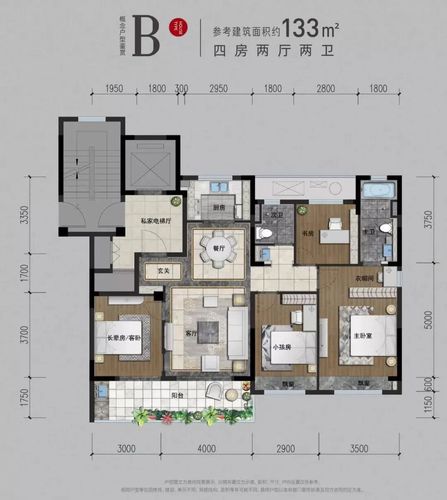 户型,建筑面积,洋房,嘉兴,看房,国商,苏嘉·名境园,龙湖坤和·朗润园