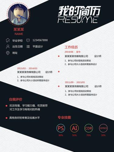 个性简历模板