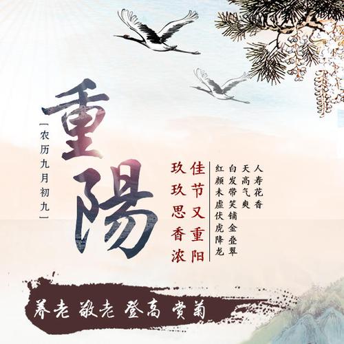 重阳节公司个人抒情祝福贺卡