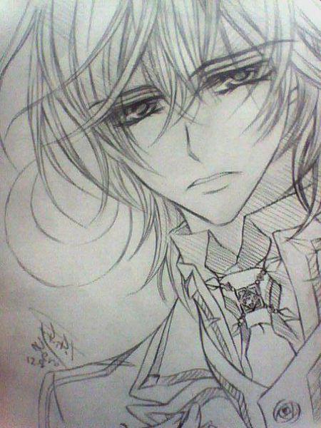 求帅气的动漫素描头像