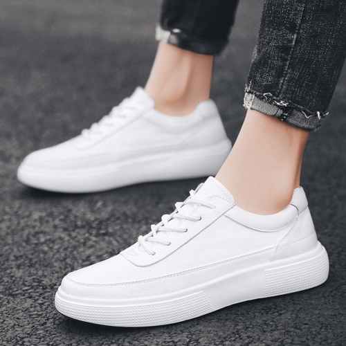 mu)2020新款小白鞋男百搭潮流板鞋韩版潮夏季低帮白色鞋子男休闲鞋