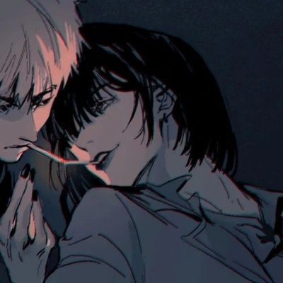 高清一左一右的2021潮流动漫情侣头像图