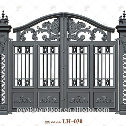 customize design aluminum alloy gate house gate entrance door