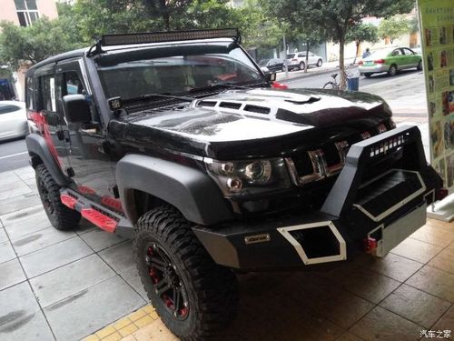 北京bj40l 舒适性 升高改装