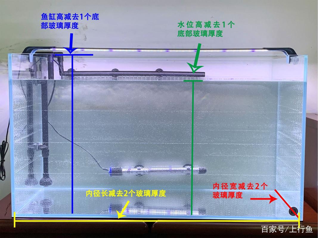 80的鱼缸能装多少升水