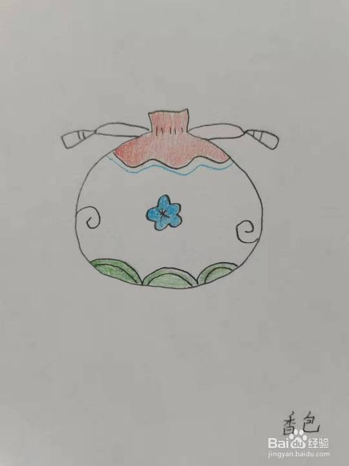 古风香包怎么画