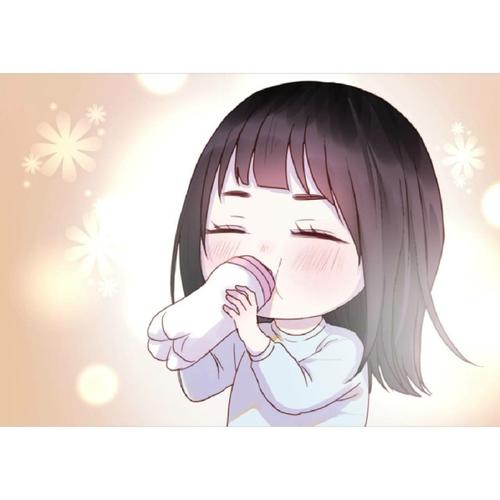 快看动漫情侣女生头像描述 : (女婴叼奶瓶很可爱)〖高清〗〖原图