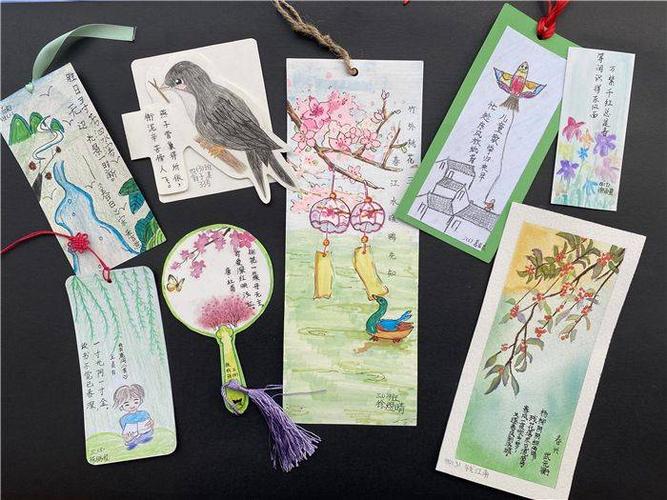 书签小小,春韵十足