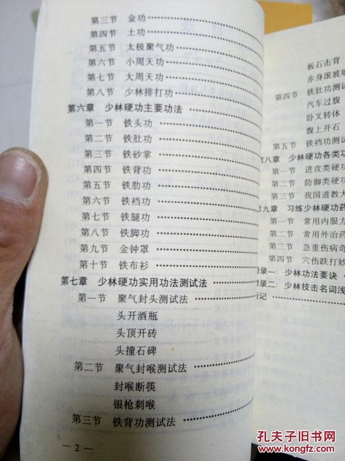 少林秘传硬功绝技