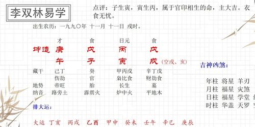 日月官印相生,婚后夫妻感情融洽的八字