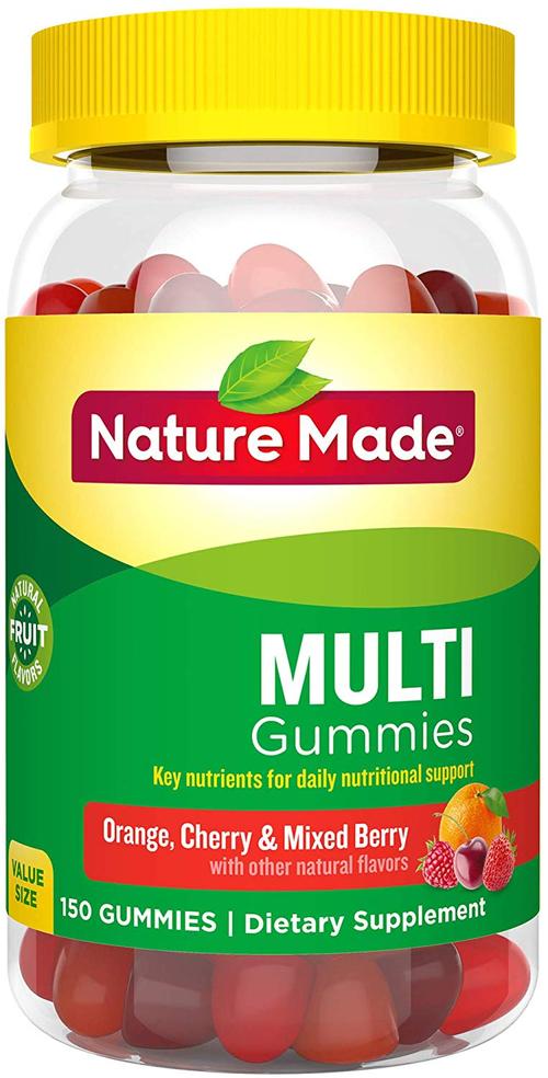nature made 复合维生素软糖,150粒超值装,每日的营养
