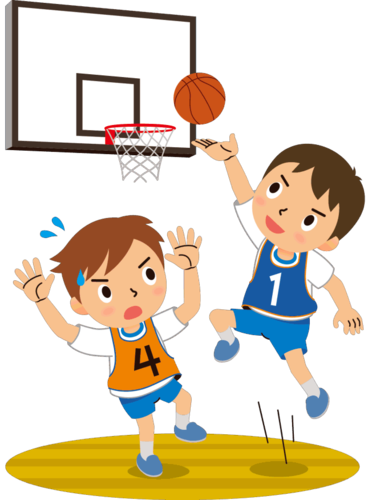 word小报:可爱卡通国际篮球日小报手抄报电子小报word