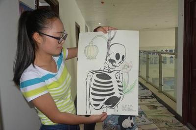 禁毒漫画作品手抄报 英语漫画手抄报