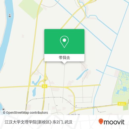 中国 武汉 江汉大学文理学院(新校区)-东2门, 黄陂区