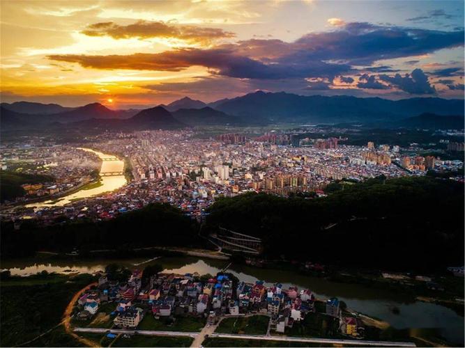 四味南平浦城一座立于山水间充满生活诗意的宜居城市