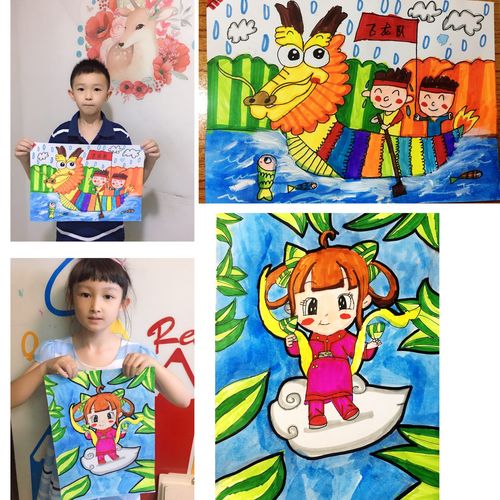 儿童画作品5岁-8岁