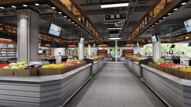 南昌智慧农贸市场设计,南昌菜市场设计布局业态规划有