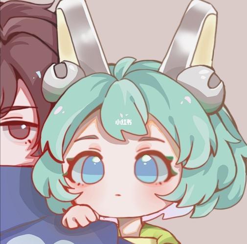 蔡文姬&澜 情头_情侣头像_蔡文姬_王者荣耀_王者荣耀情侣头像_素材