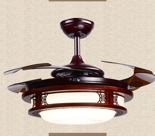 新款名家汇吊扇灯隐形扇48寸48w现代简约餐厅卧室家用装饰吊灯