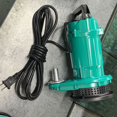 37小型潜水电泵微型手提潜水泵口径4分220v qdx1.5-16-0.37口径4分