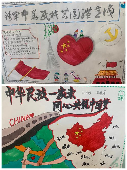 利用班会课开展了"中华民族一家亲—筑牢中华民族共同体意识"主题队会
