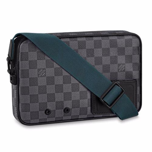 louis vuitton/路易威登 lv男包alpha 棋盘格单肩斜挎邮差包alpha