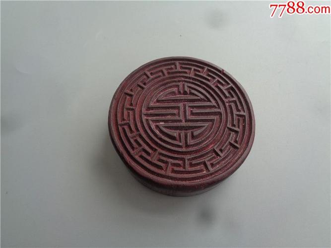 清代寿字纹的木印