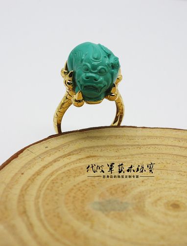 珠宝定制,绿松石镶嵌设计,鹰爪设计,代波军艺术珠宝作品