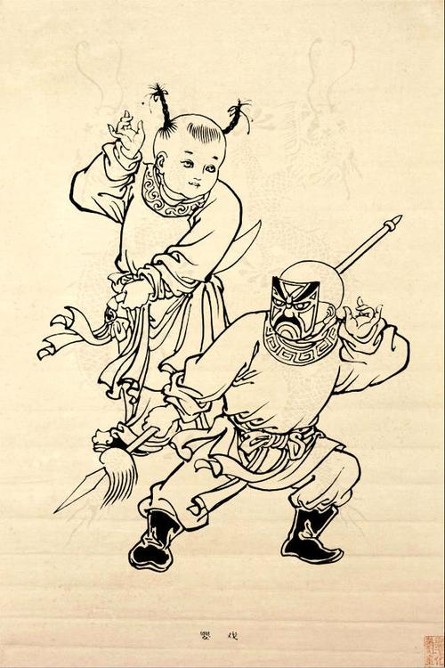 中国古典人物画线描教程_蛊_百度空间