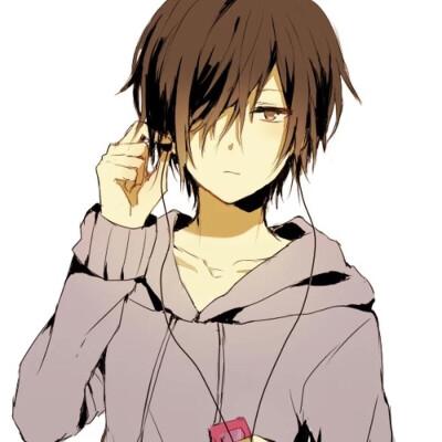 耳机男情侣头像