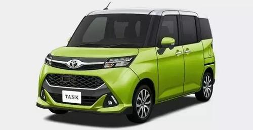 丰田发布了一款tank,好邪性的小盒子