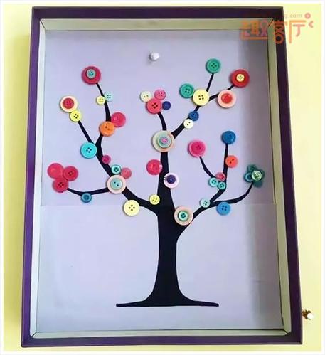 卡纸的手工制作大全幼儿园手工制作卡纸树