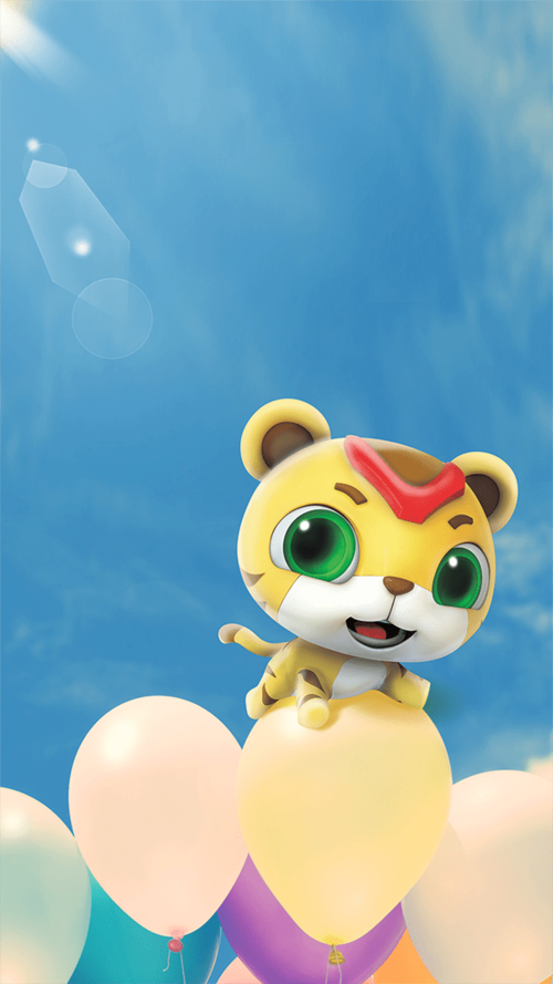 八月壁纸空降,猪猪侠带你一起翱翔蓝天