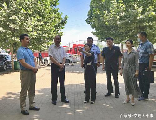 张社军院长一行调研指导确山县道路交通事故巡回法庭!