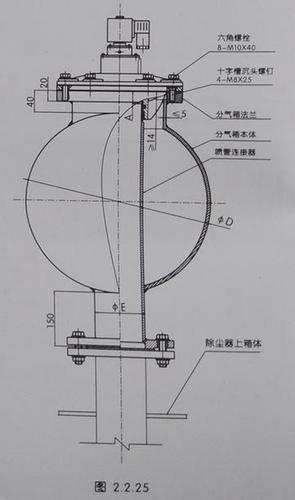 袋式除尘器配套组件选用手册 第2章2节 淹没式电磁脉冲阀配套选用