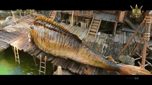 文章演的一步电影,里边有一头怪兽在河里吃人,是什么名字