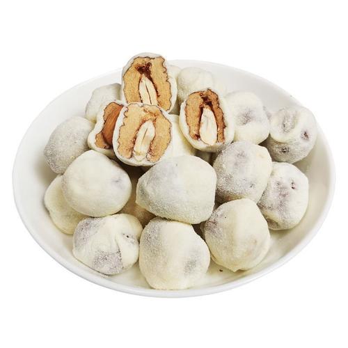 新货奶酪枣零食炒货枣有杏心巴旦木仁奶油杏仁夹心枣奶芙网红奶枣