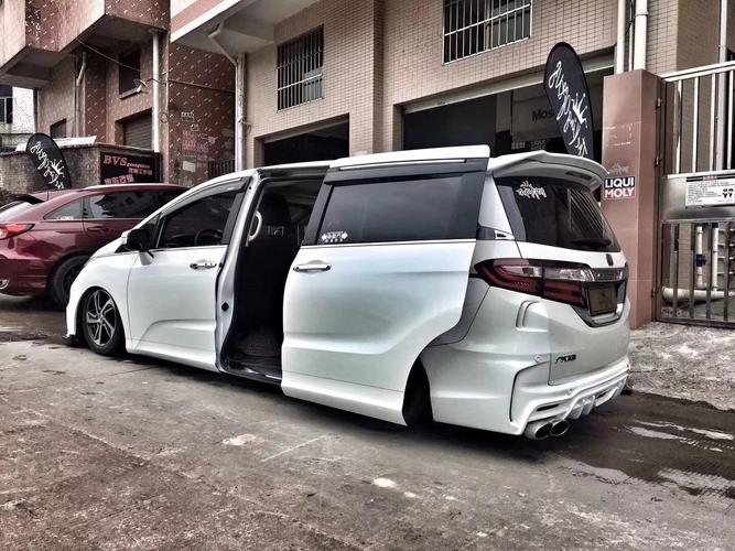 本田奥德赛改装气动悬挂 低姿态改装玩转hf风格