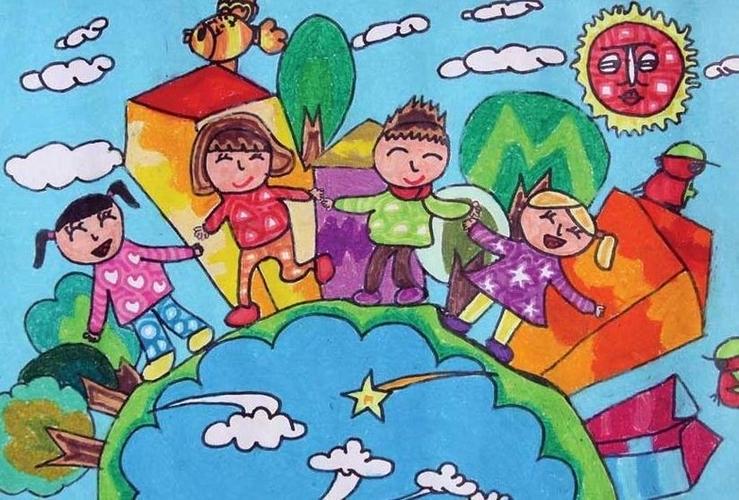 4月1日中班绘画活动 我的好朋友