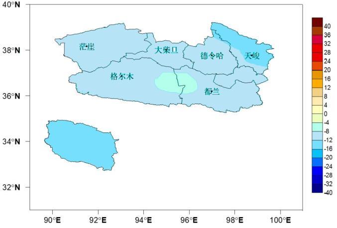 2022年海西春运期间气候趋势预测
