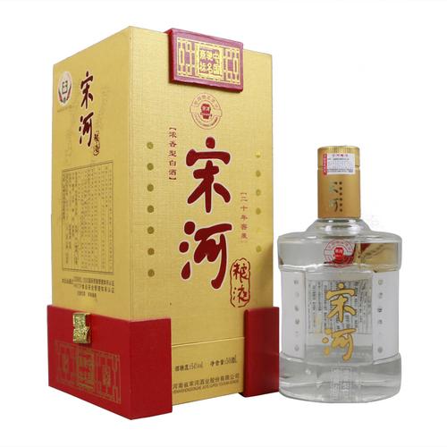 【72】2008年 二十年窖藏宋河粮液 54度 500ml*6瓶 浓香型