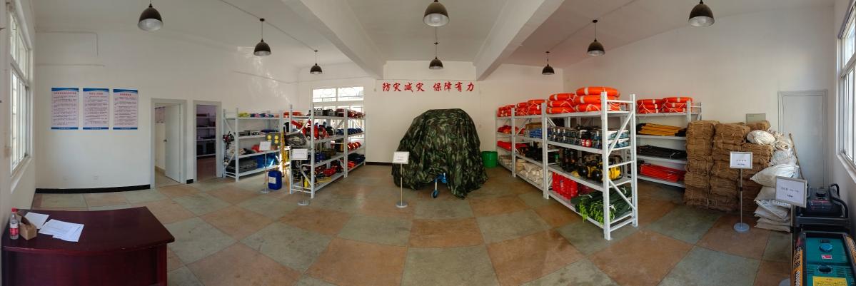 马岙街道综合应急物资仓库建成投入使用