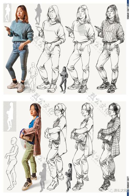 《入门教学3-速写临摹范本》立足速写本质十年前线教学经验总结,统一