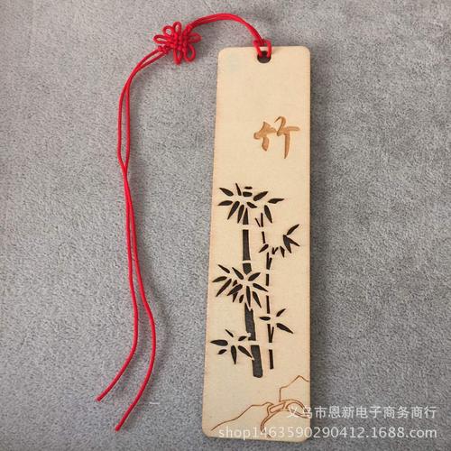 多款木制书签个人定制镂空雕刻书签个人定制复古书签