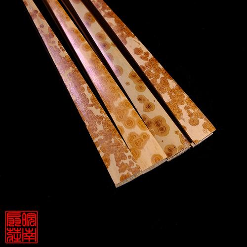 清仓7寸18方云妃折扇云南湘妃竹文玩扇中国风扇子