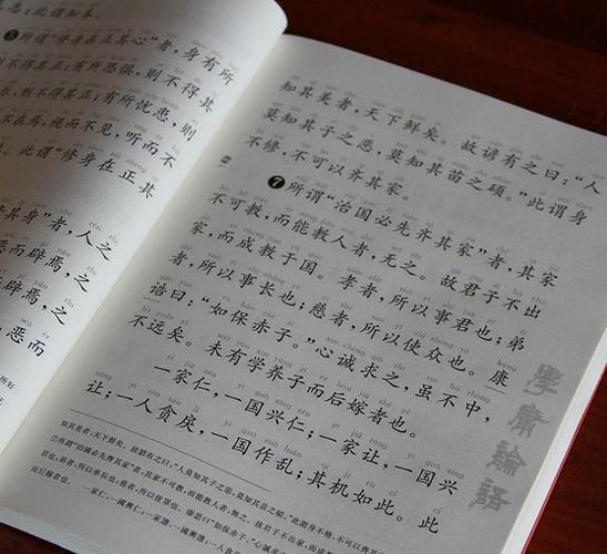 王财贵正版新学庸论语大字注音版简繁对照含大学中庸论语中文经典诵读