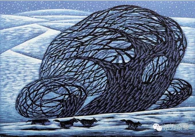 版画艺术丨奈曼版画基地的部分版画创作者简介及部分作品欣赏让你大开